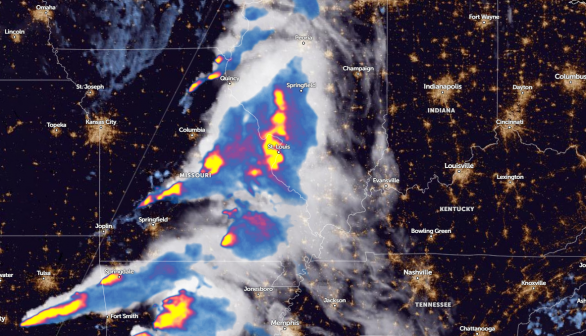 Zoom Earth Satellite via NOAA - NESDIS