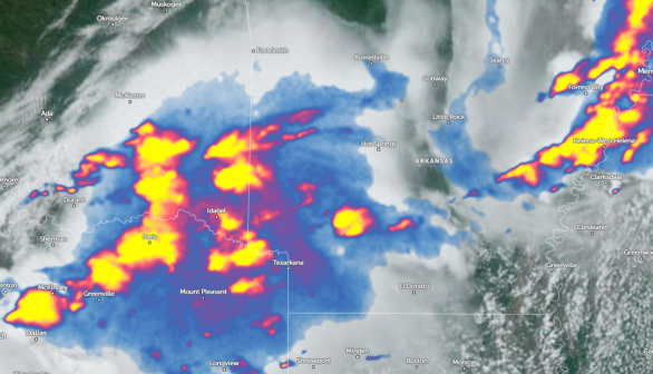 Zoom Earth Satellite via NOAA - NESDIS