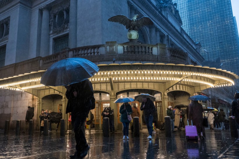 NYC rain