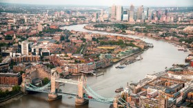 The Shard Skyscraper in London, England