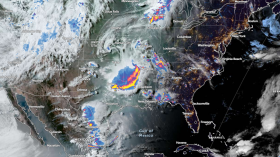 Zoom Earth Satellite via NOAA - NESDIS