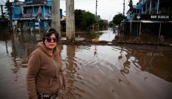 flood in Brazil