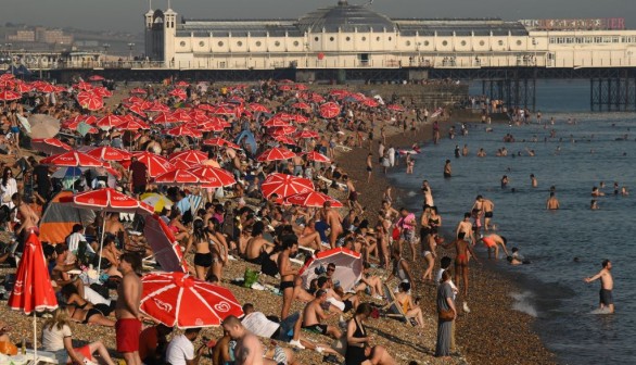 BRITAIN-CLIMATE-WEATHER-HEAT