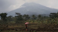 TOPSHOT-PHILIPPINES-VOLCANO