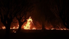 GREECE-FIRE-ENVIRONMENT-WEATHER-CLIMATE