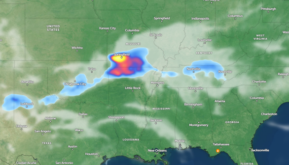 Zoom Earth Satellite via NOAA - NESDIS