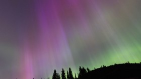 Aurora borealis, commonly known as the northern lights