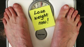 Weight loss diets, weighing scale. obesity