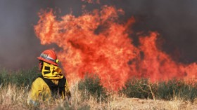 wildfire in California