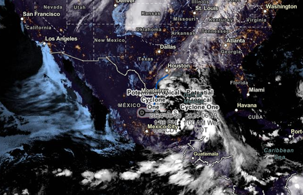 Potential Tropical Cyclone One Brings Flooding Threat Along Texas Coast Through Midweek: NHC Warns