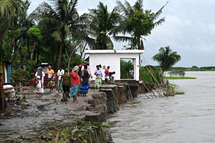 Heavy rains in Bangladesh