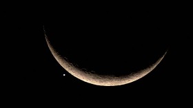 Crescent moon