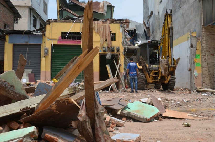 ECUADOR-EARTHQUAKE