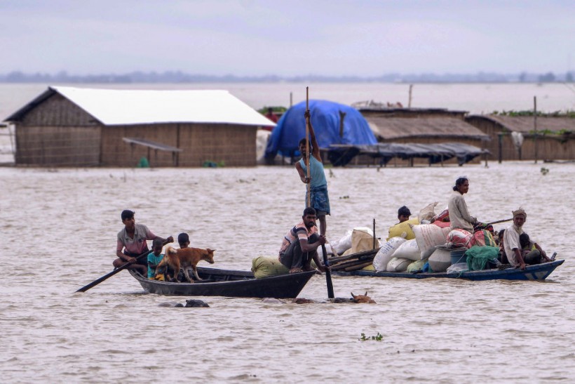 INDIA-WEATHER-FLOOD