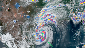 Zoom Earth Satellite via NOAA - NESDIS