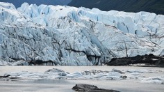 A stock photo of glaciers in Alaska