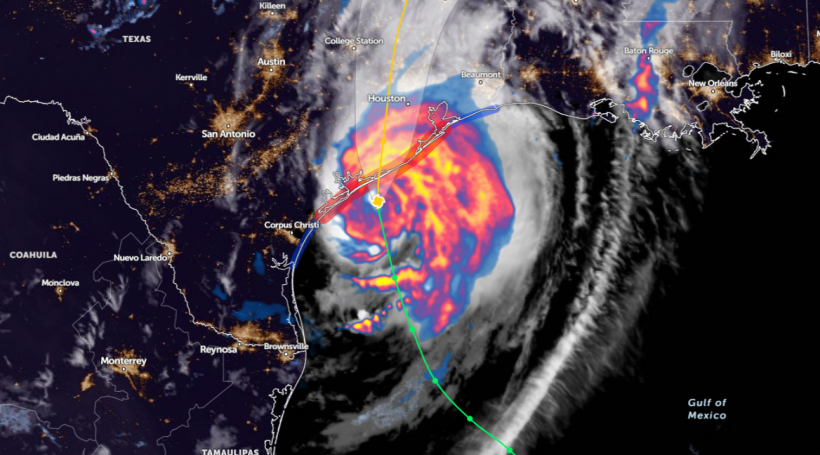 Zoom Earth Satellite via NOAA - NESDIS