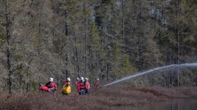 A stock photo fires in Canada