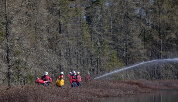 A stock photo fires in Canada