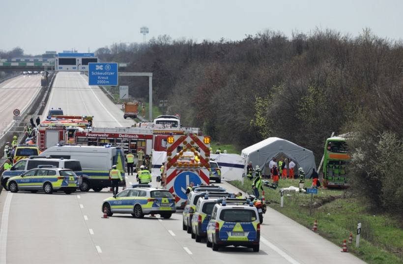 GERMANY-ACCIDENT-TRANSPORT-BUS