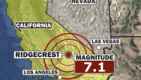 USGS - Recent Earthquakes by Magnitude