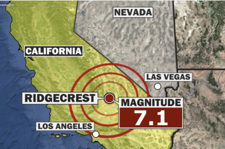 USGS - Recent Earthquakes by Magnitude