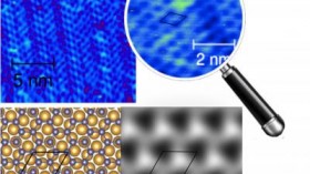  modulated honeycomb √7×√7 superstructure.