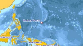 Location of Mariana Trench