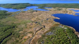 Stordalen Mire in Abisko National Park in Sweden