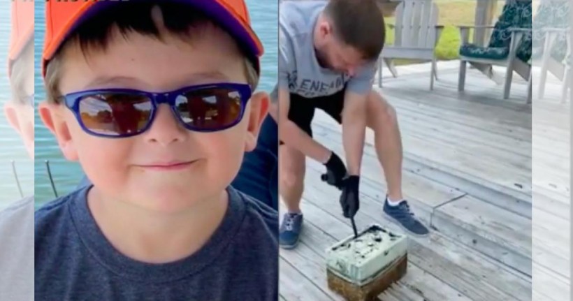 South Carolina boy unravels missing lockbox after magnet fishing