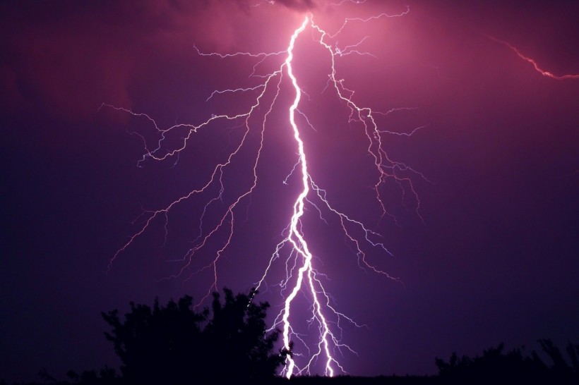 Thunderstorm Purple