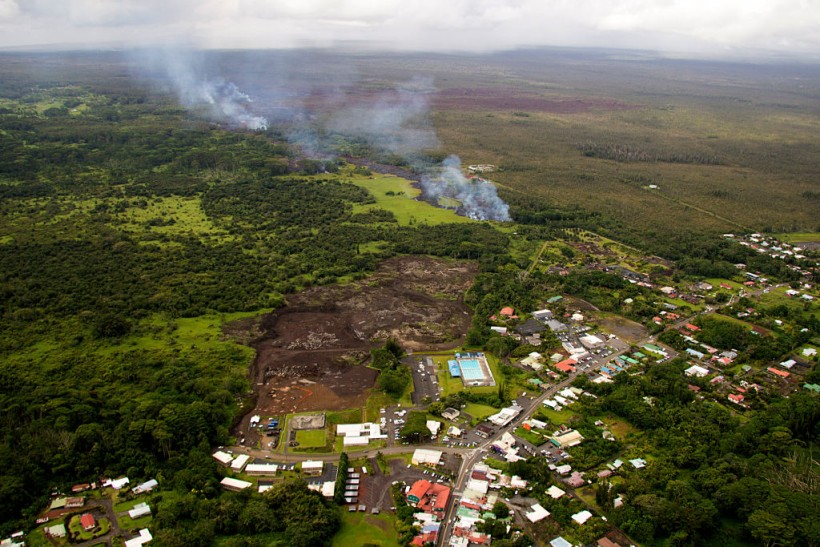 Hawaii Lava Flow Threatens Dozens Of Homes