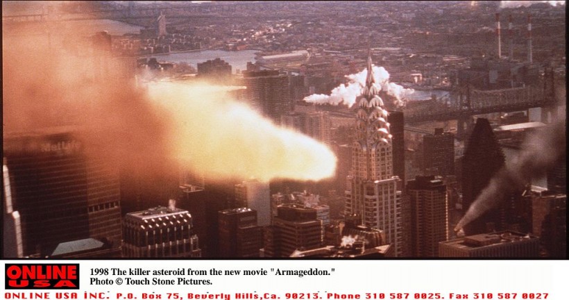 1998 The Killer asteroid in "Armageddon."