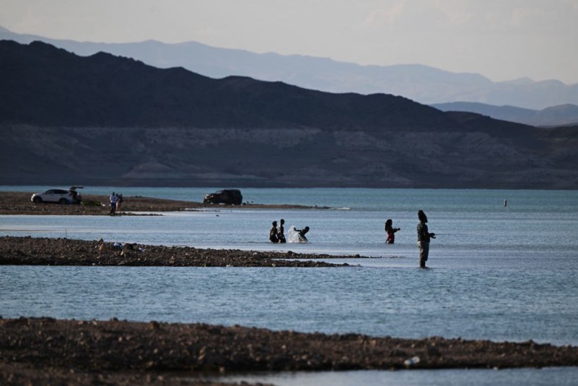 US-ENVIRONMENT-CLIMATE-DROUGHT-LAKEMEAD-BOATING