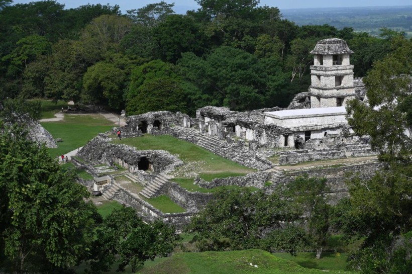MEXICO-ARCHAELOGY-TOURISM-PALENQUE