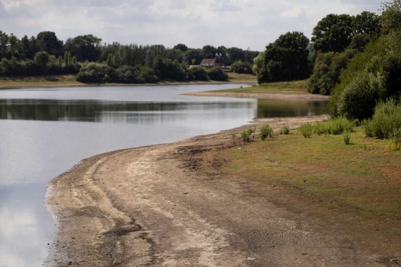 Water Levels At Kent's Bewl Water Reservoir