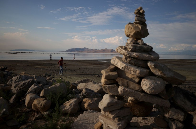 Drought Pushes Great Salt Lake To Lowest Levels On Record