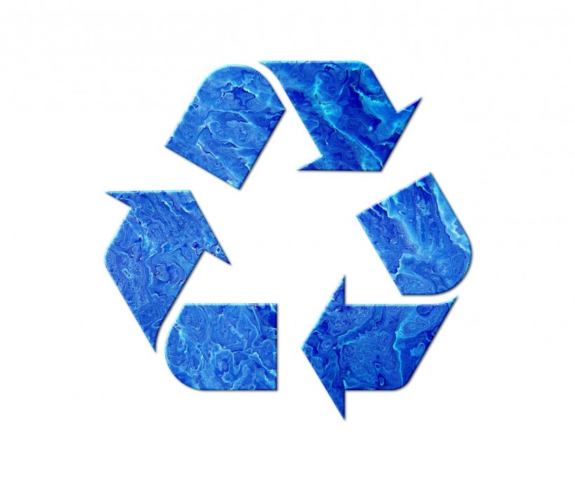 Recycler, Symbole, L'Eau