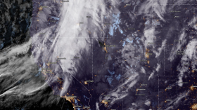 NWS Live Hurricane Tracker via NOAA NESDIS