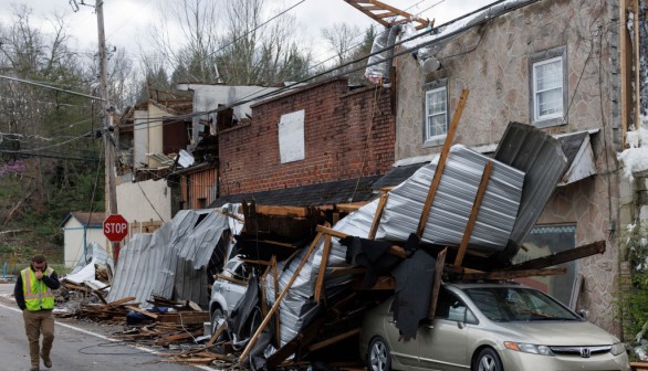 Recent tornadoes in Sunbright, Tennessee on April 3, 2024